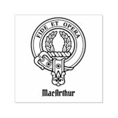 Clan MacArthur Crest Zelfinktende Stempel (Design)