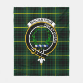 Clan MacArthur Modern Tartan Pset Fleece Deken (Voorkant)