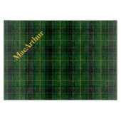 Clan MacArthur Pset Glass Cutting Board Snijplank (Voorkant)