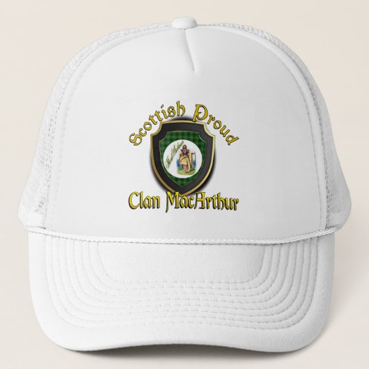 Clan MacArthur Schotse dynastie pet (Voorkant)