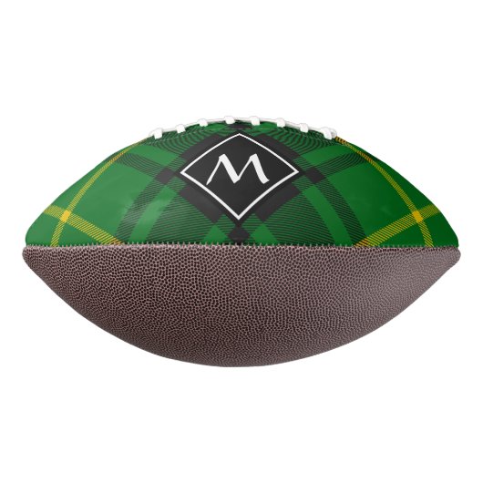 Clan MacArthur Tartan American Football (Gedraaid 90)