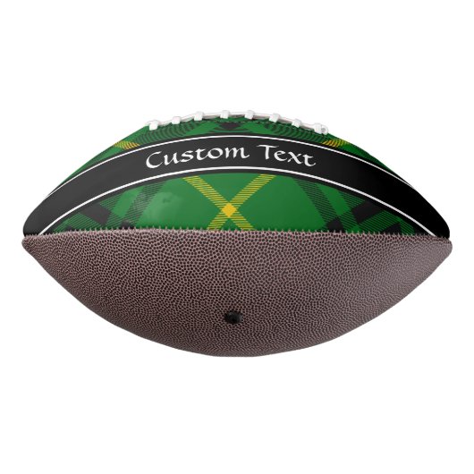 Clan MacArthur Tartan American Football (Gedraaid 270)