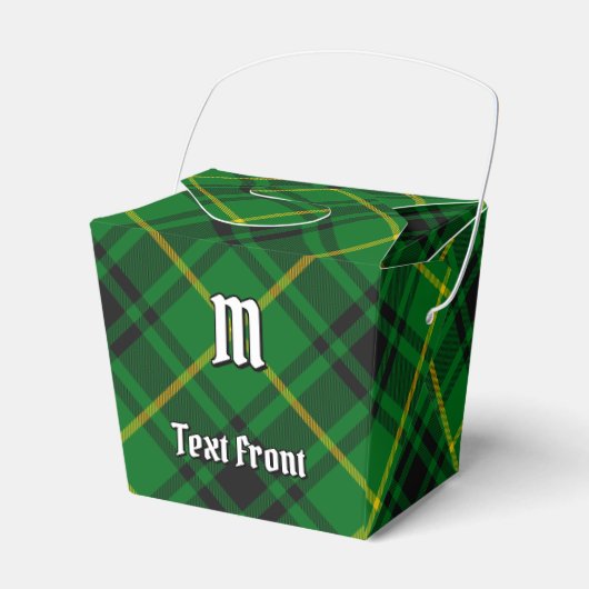 Clan MacArthur Tartan Bedankdoosjes (Voorkant Zijde)