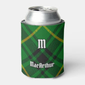 Clan MacArthur Tartan Blikjeskoeler (Blikje Voorkant)