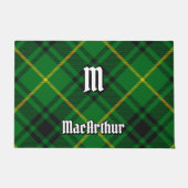 Clan MacArthur Tartan Deurmat (Voorkant)