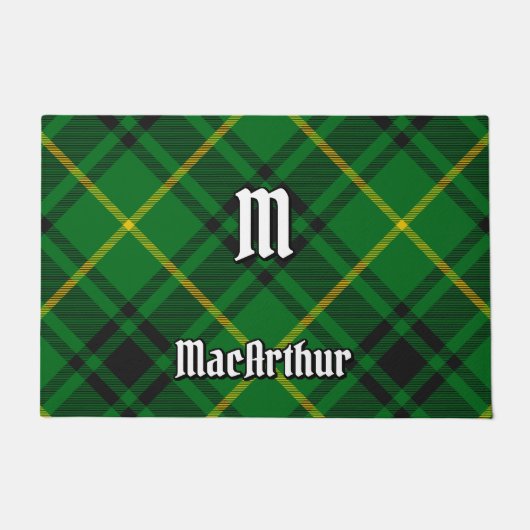 Clan MacArthur Tartan Deurmat (Voorkant)