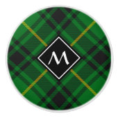 Clan MacArthur Tartan Keramische Knop (Voorkant)