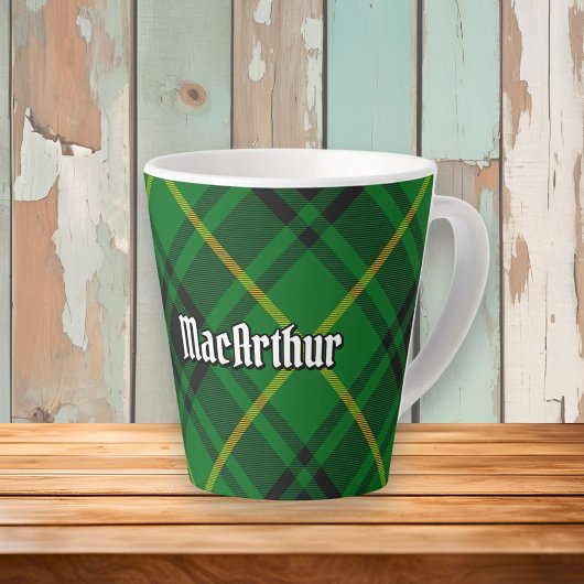 Clan MacArthur Tartan Latte Mok