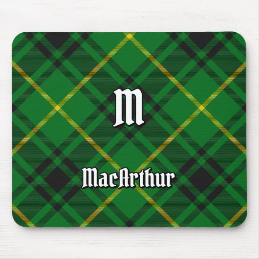 Clan MacArthur Tartan Muismat (Voorkant)
