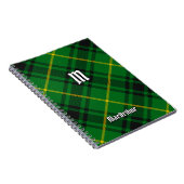 Clan MacArthur Tartan Notitieboek (Rechterzijde)