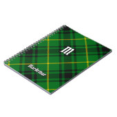 Clan MacArthur Tartan Notitieboek (Linkerzijde)
