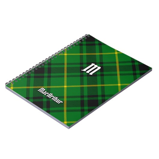 Clan MacArthur Tartan Notitieboek (Linkerzijde)
