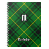 Clan MacArthur Tartan Notitieboek (Voorkant)
