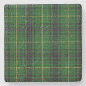 Clan MacArthur Tartan Pset Stone Onderzetter (Voorkant)