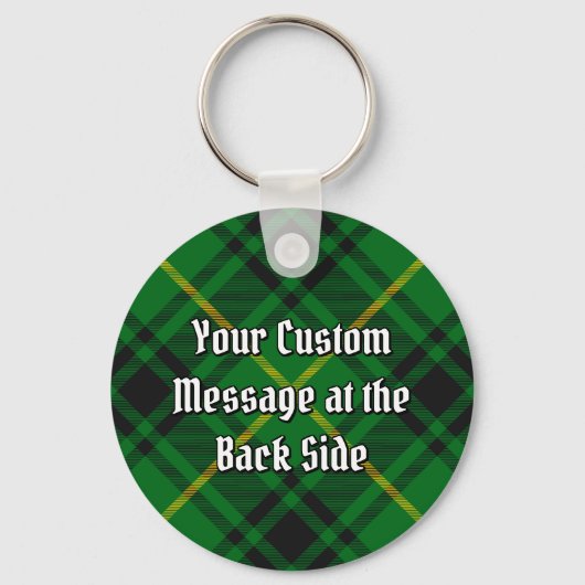 Clan MacArthur Tartan Sleutelhanger (Achterkant)