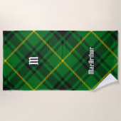 Clan MacArthur Tartan Strandlaken (Voorkant)