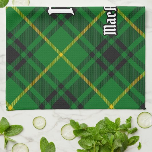 Clan MacArthur Tartan Theedoek (Gevouwen)