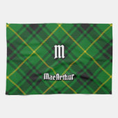Clan MacArthur Tartan Theedoek (Horizontaal)