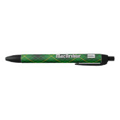 Clan MacArthur Tartan Zwarte Inkt Pen (Bodem)