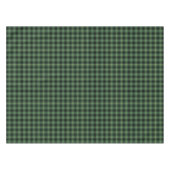 Clan MacArthur Zwart en Groen Schots Tartan Tafelkleed (Voorkant (Horizontaal))