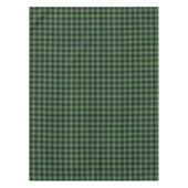 Clan MacArthur Zwart en Groen Schots Tartan Tafelkleed (Voorkant)
