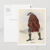 Clan MacAulay Briefkaart (Voorkant / Achterkant)