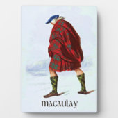 Clan MacAulay Clans of Scotland door R. McIan Fotoplaat (voorkant)