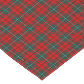 Clan MacAulay Rood en Donkergroen Schots Tartan Korte Tafelloper (Hoek)