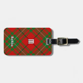 Clan MacAulay Tartan Bagagelabel (Voorkant horizontaal)