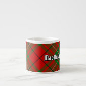 Clan MacAulay Tartan Espresso Cup Kop (Voorkant)