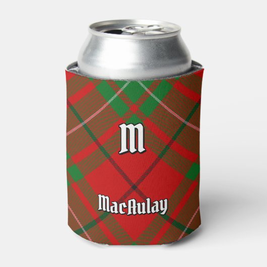 Clan MacAulay Tartan Koelbox Blikjeskoeler (Blikje Voorkant)