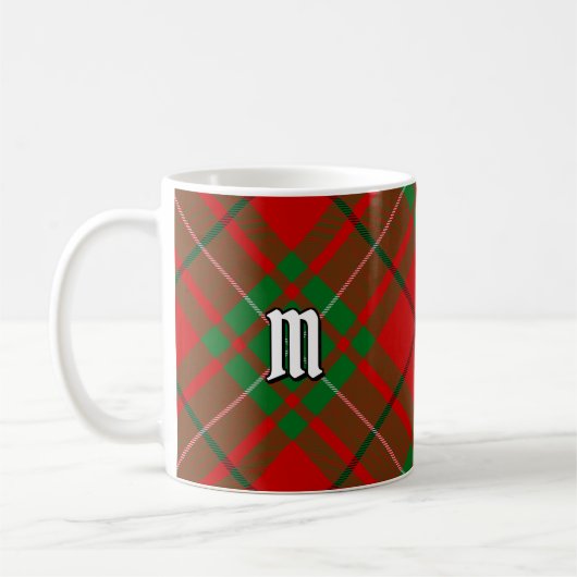 Clan MacAulay Tartan Koffie Mok (Links)
