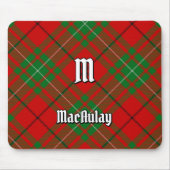 Clan MacAulay Tartan Muismat (Voorkant)