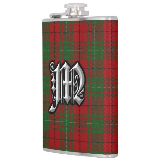 Clan MacAulay Tartan Old Scotland Flask Heupfles (Links)