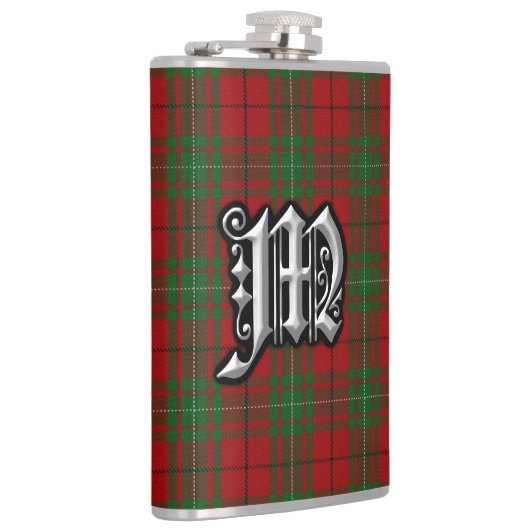 Clan MacAulay Tartan Old Scotland Flask Heupfles (Rechts)