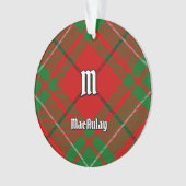 Clan MacAulay Tartan Ornament (voorkant)