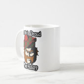 Clan MacAulay Tartan Scottish Koffiemok (Voorkant links)