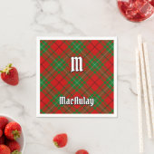 Clan MacAulay Tartan servetten (Insitu)