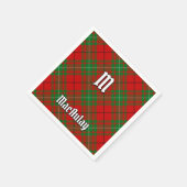 Clan MacAulay Tartan servetten (Hoek)