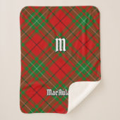 Clan MacAulay Tartan Sherpa Blanket Sherpa Deken (Voorkant)
