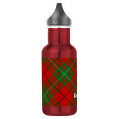 Clan MacAulay Tartan Stalen Waterfles (Links)