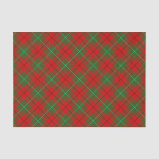 Clan MacAulay Tartan Weefselpapier Tissuepapier (Voorkant)