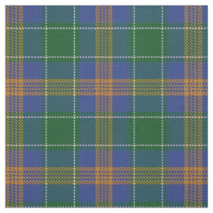 Clan MacAuliffe McAuliffe Irish Tartan Fabric Stof