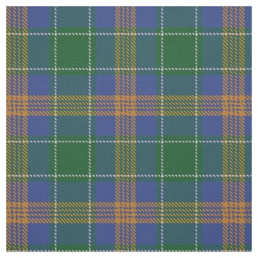 Clan MacAuliffe McAuliffe Irish Tartan Fabric Stof (Swatch)