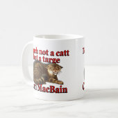 Clan MacBain Touch not a Catt Bot a Targe Koffiemok (Voorkant links)