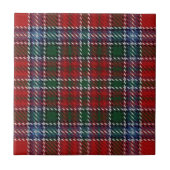 Clan MacBean MacBain Schotse uitdrukkingen Tartan Tegeltje (Voorkant)