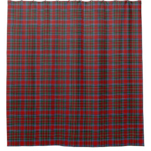 Clan MacBean MacBain Scottish Heritage Tartan Douchegordijn