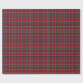 Clan MacBean MacBain Scottish Tartan Cadeaupapier (Vlak)