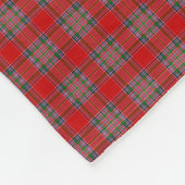 Clan MacBean Tartan Fleece Deken (Hoek)