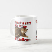 Clan MacBean Touch not a Catt Bot a Targe Koffiemok (Voorkant links)